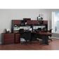 DHP Pursuit 3-Drawer Mobile File Cabinet in Cherry and Gray, , large
