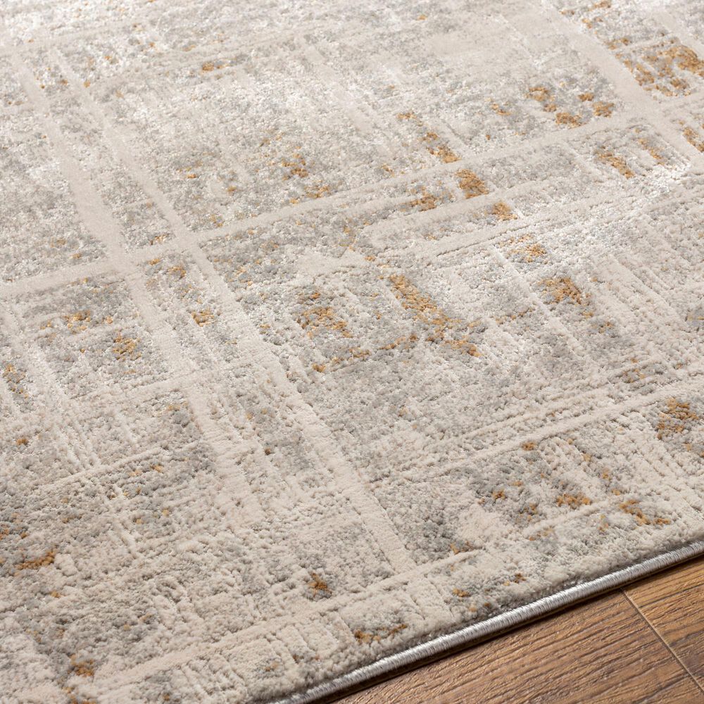 Surya Alpine ALP-2314 7&#39;10&quot; x 10&#39;2&quot; Ivory, Tan, Gray, Light Gray and Off-White Area Rug, , large