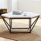 Steve Silver Cara Coffee Table in White, , large