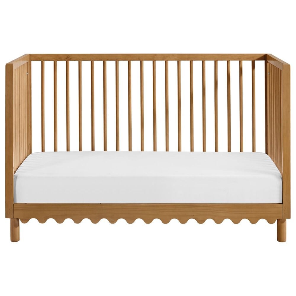Oxford Baby Sterling 3-in-1 Convertible Crib in Honey Wood, , large
