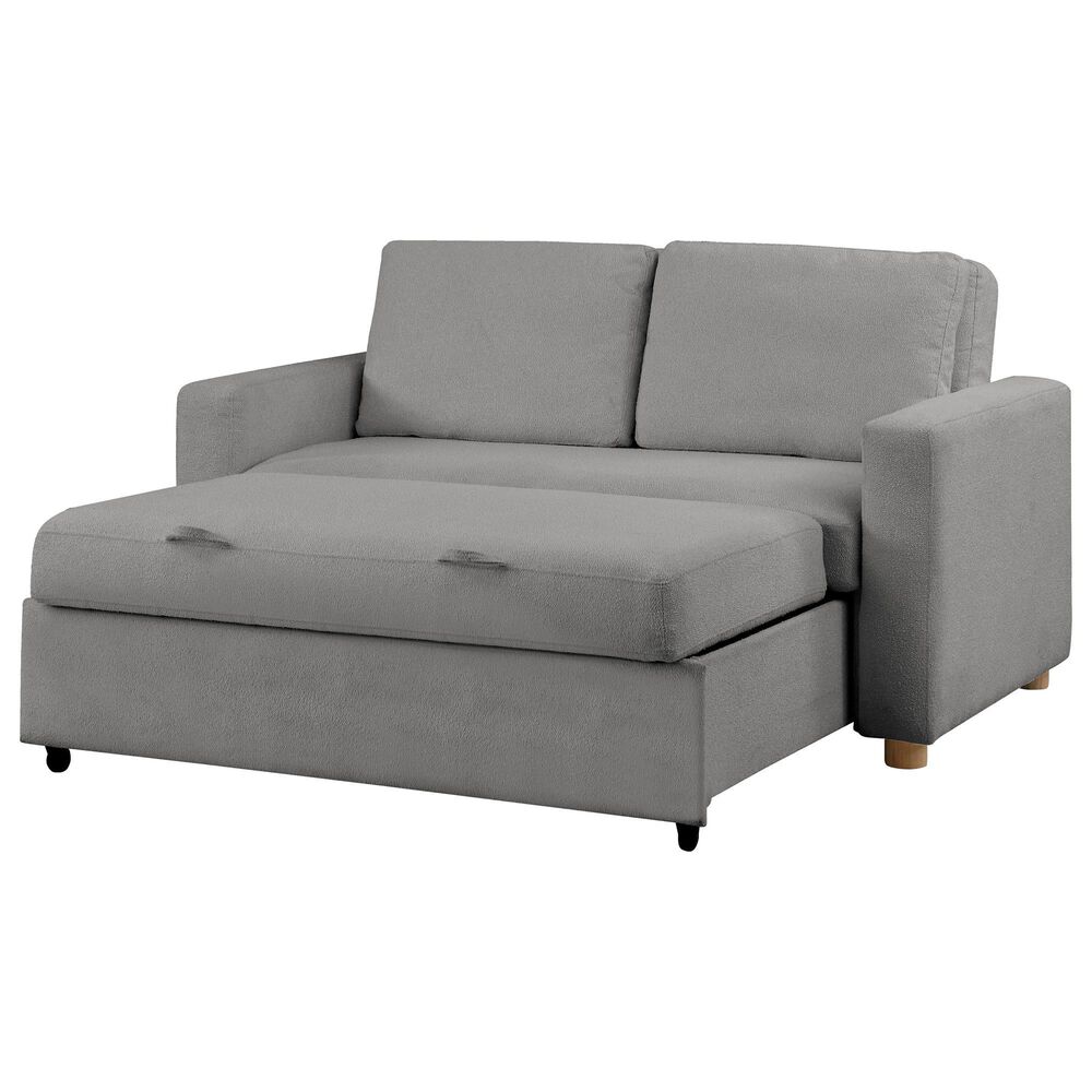 Lifestyle Solutions Tyler Convertible Sofa in Grey, , large