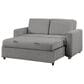 Lifestyle Solutions Tyler Convertible Sofa in Grey, , large