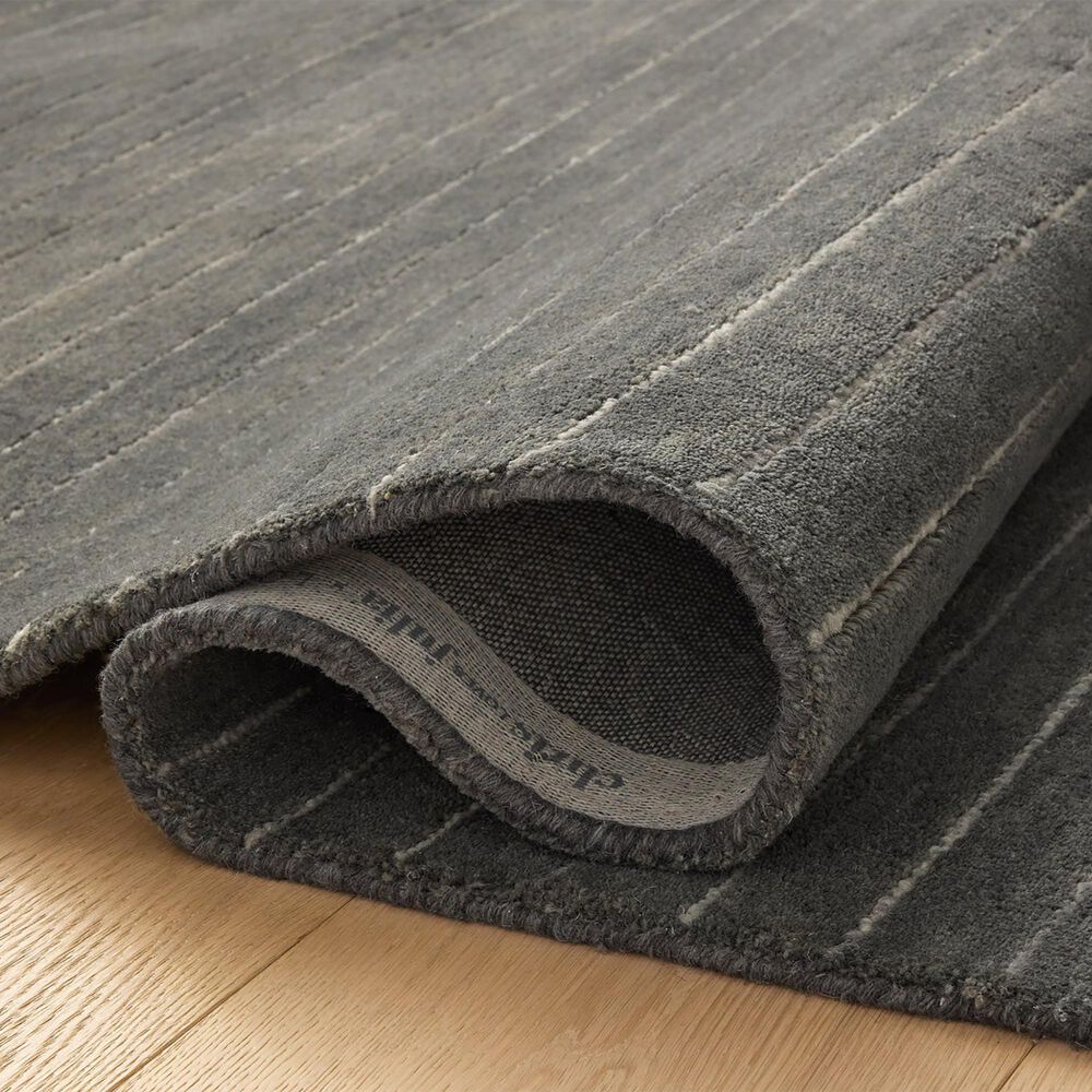 Loloi II Henry 7&#39;9&quot; x 9&#39;9&quot; Charcoal and Ivory Area Rug, , large