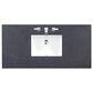 James Martin Vanities Brittany 48" Single Bathroom Vanity in Urban Gray with 3 cm Charcoal Soapstone Quartz Top and Rectangle Sink, , large