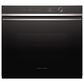 Fisher & Paykel Series 7 30" Contemporary Single Electric Wall Oven with 14 Functions in Stainless Steel and Black, , large