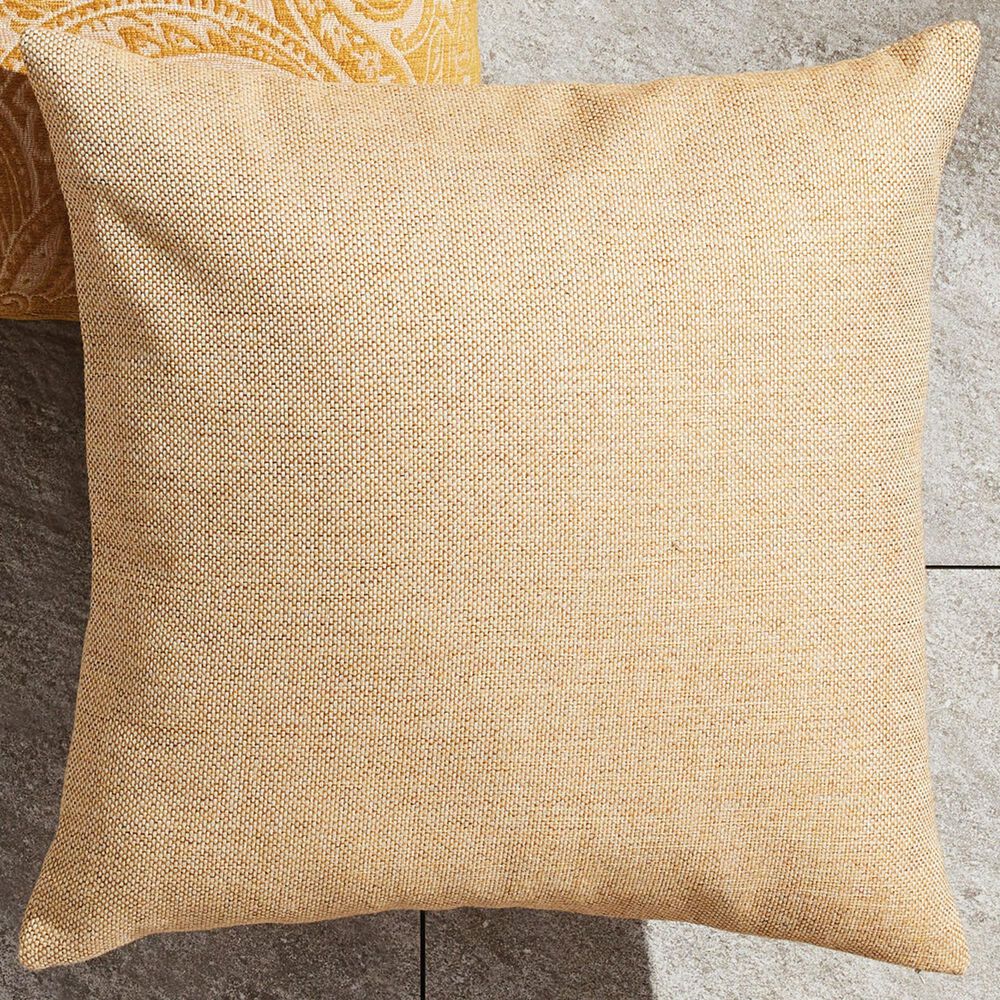 Napa Home and Garden Yasmine 20&quot; x 20&quot; Indoor/Outdoor Throw Pillow in Gray, Flax and Khaki, , large