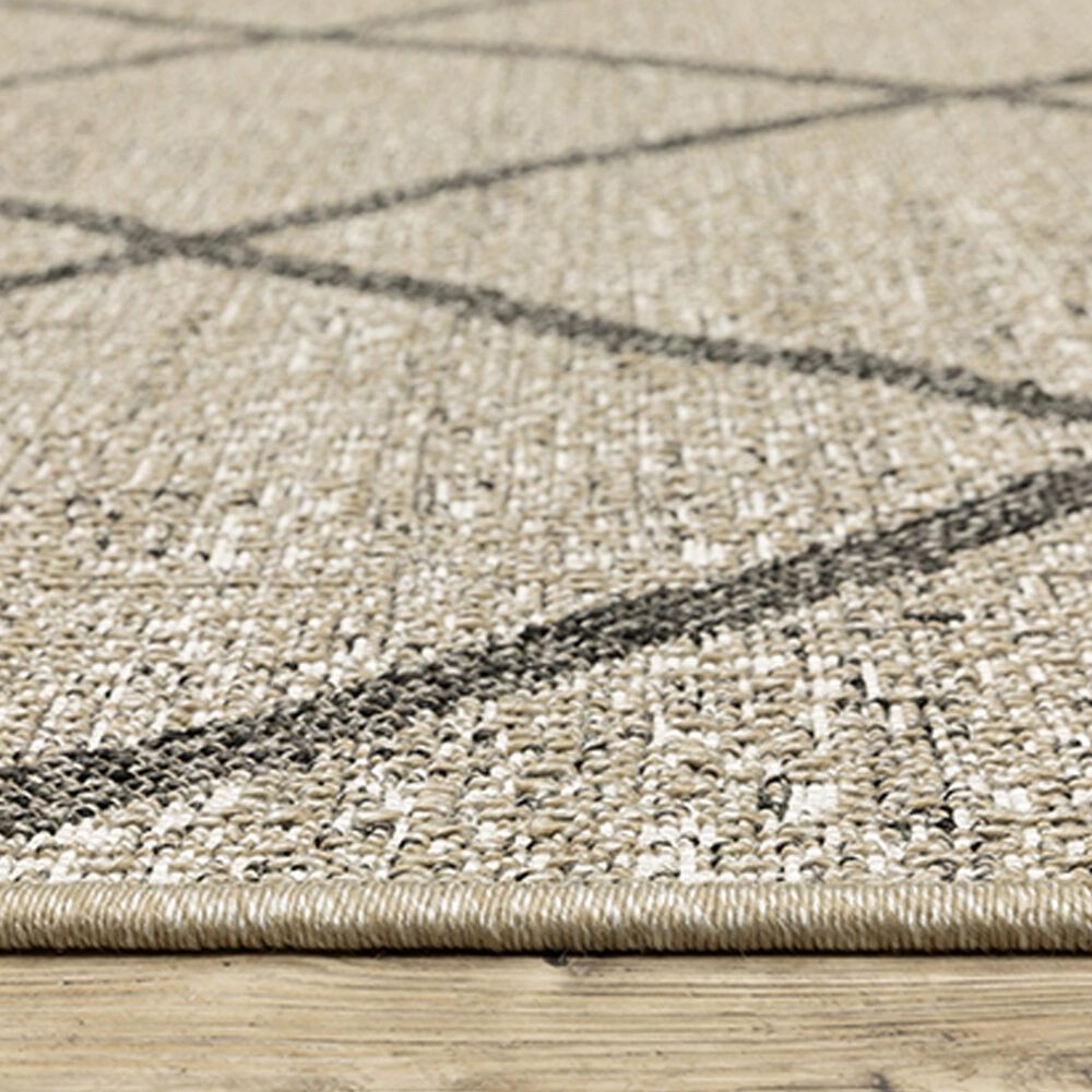 Oriental Weavers Gillian 4926A 1&#39;10&quot; x 7&#39;6&quot; Beige Runner, , large