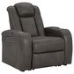 Ashley Fyne-Dyme 3-Piece Power Reclining Living Room Set in Shadow, , large