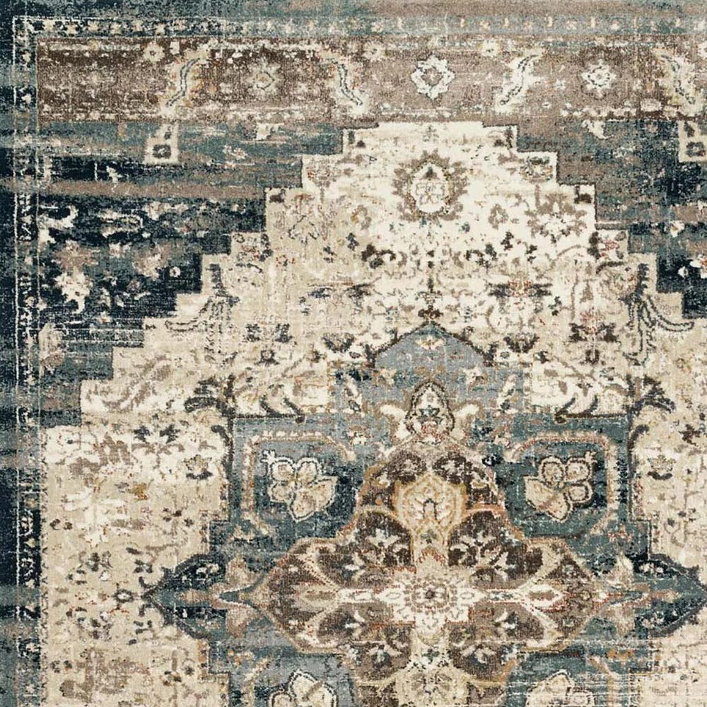 Magnolia Home James JAE-05 7&#39;10&quot; x 10&#39;10&quot; Taupe and Marine Area Rug, , large