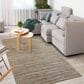 L&R Resources Natural Fiber 10" x 14" Navy Area Rug, , large