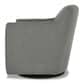 Ashley Bradney Swivel Accent Chair in Smoke, , large