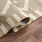L&R Resources Geoblend 2"6" x 8" Beige and Natural Runner, , large