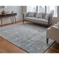 Feizy Eastfield 69A1F 3" x 5" Gray Area Rug, , large