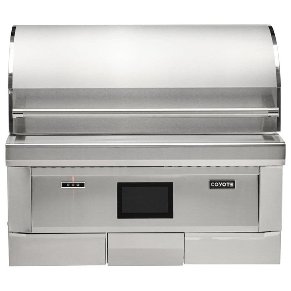 Coyote Outdoor 36" Gen3 Built-In Pellet Grill in Stainless Steel, , large