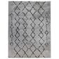 Amer Rugs Aspen 7"6" x 9"6" Gray and Black Area Rug, , large