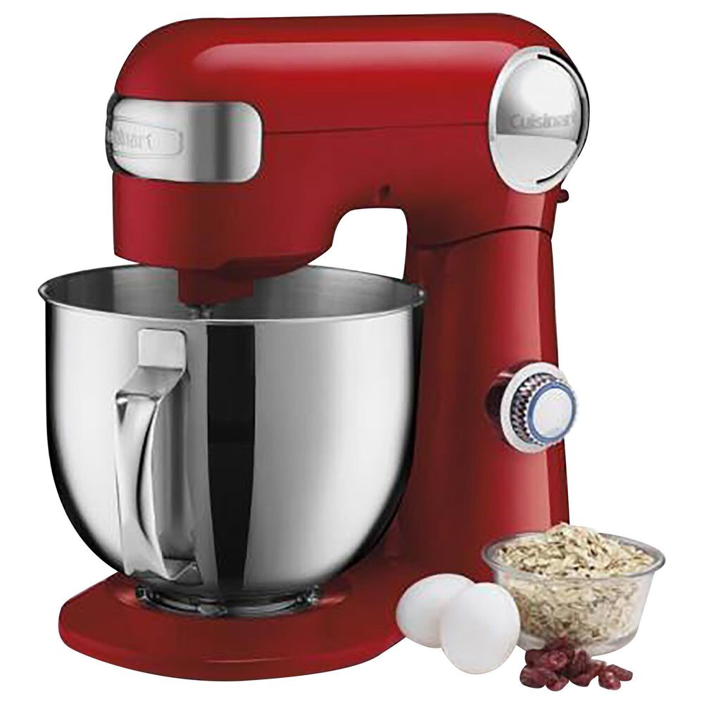 Cuisinart Precision Master 5.5-Quart Stand Mixer in Red, , large