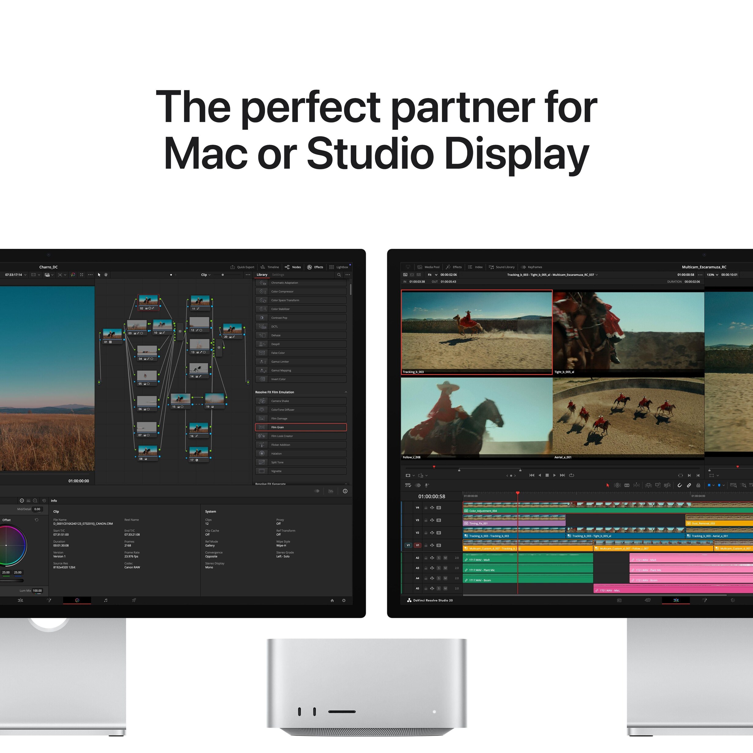 Apple Studio Display XDR - Nano-texture glass - VESA mount adapter