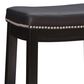 Linon Home Decor Claridge Counter Stool in Black (Set of 2), , large