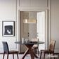Hunter Capshaw 6-Light Pendant in Alturas Gold, , large