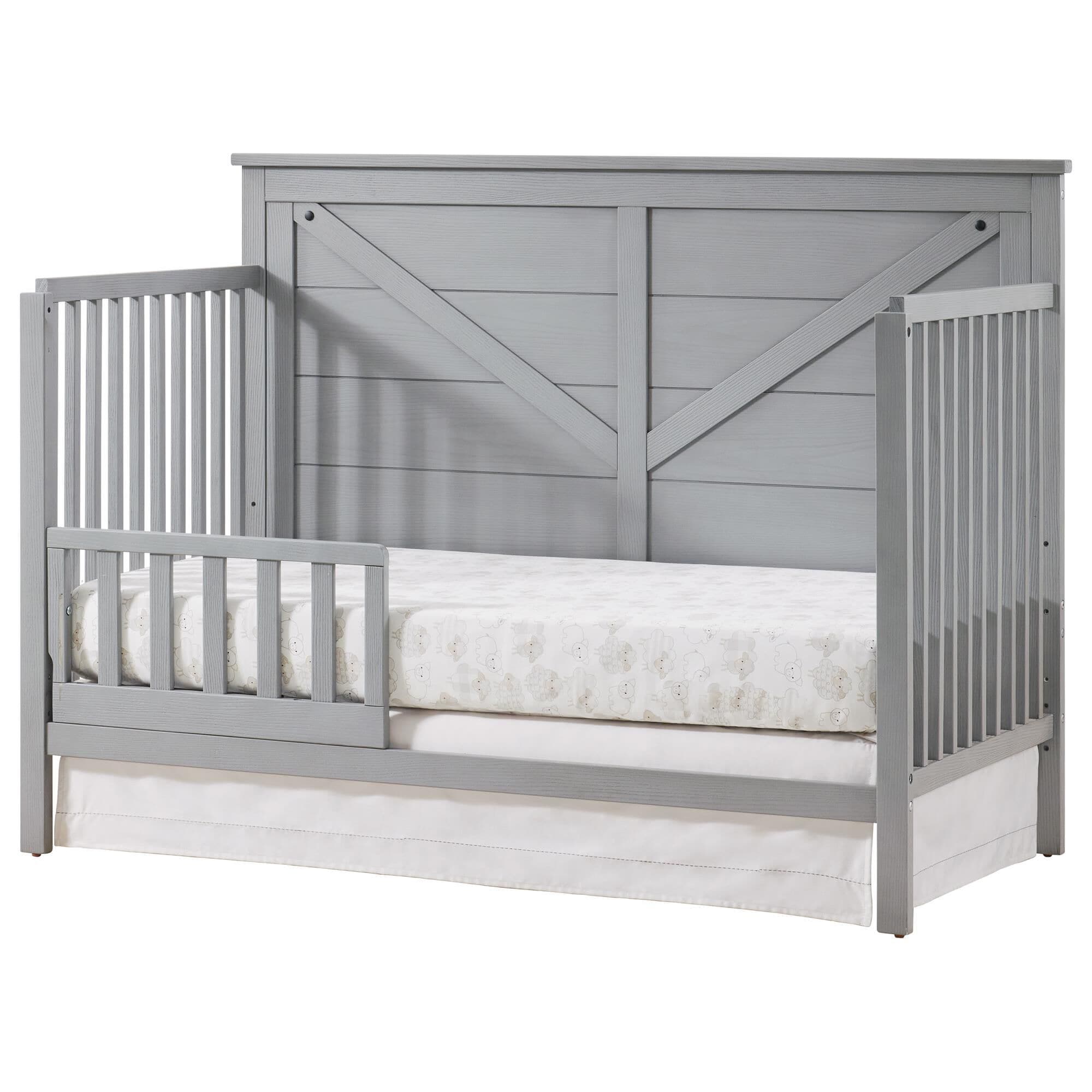 Oxford Baby Montauk Guard Rail in Farmhouse Gray NFM