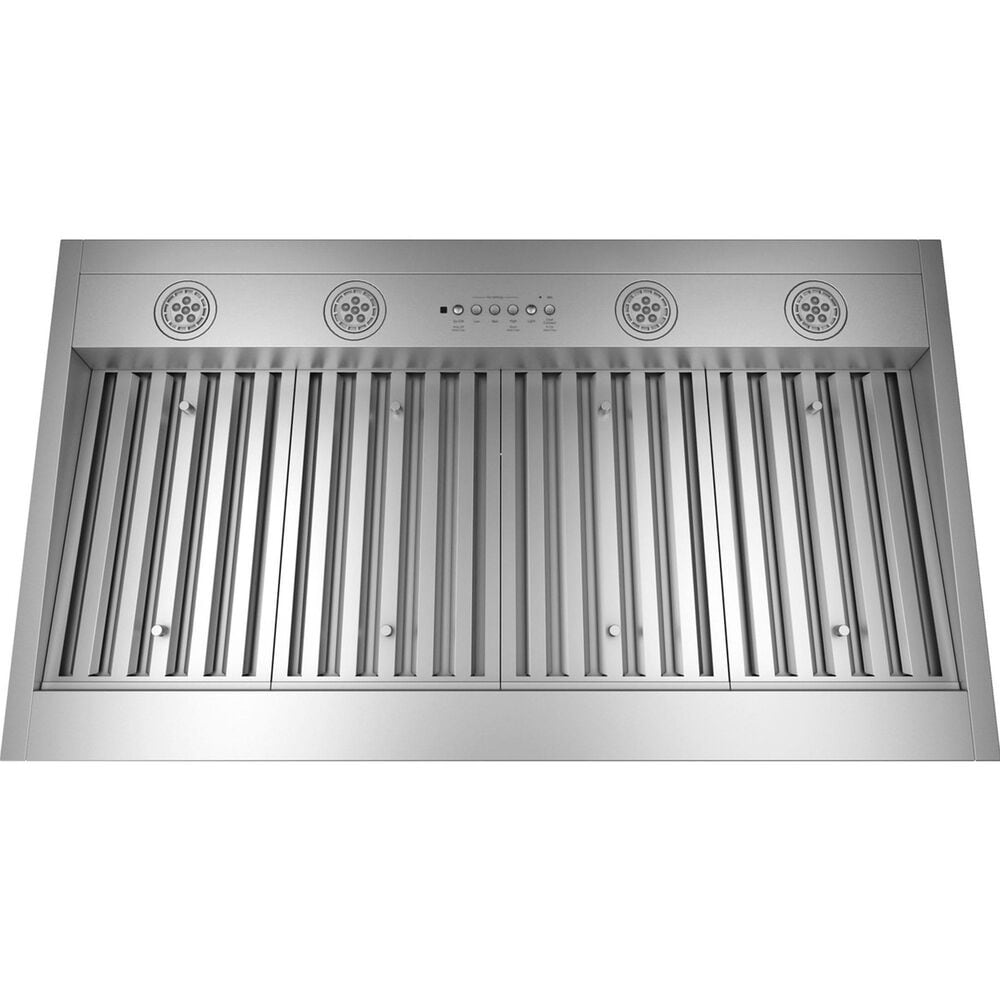 GE Appliances 42&quot; Custom Hood Insert in Stainless Steel, , large
