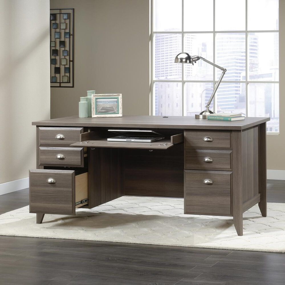 Sauder Shoal Creek 6 Drawer Dresser diamond ash Home Home ...
