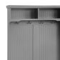 Crosley Furniture Seaside Hall Tree in Distressed Gray, , large