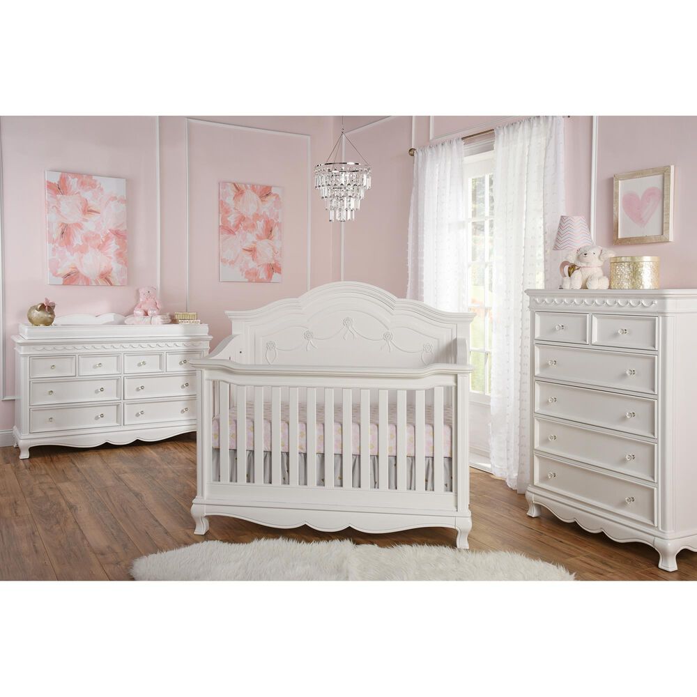 Suite Bebe Adelina 6-Drawer Chest in Pure White, , large