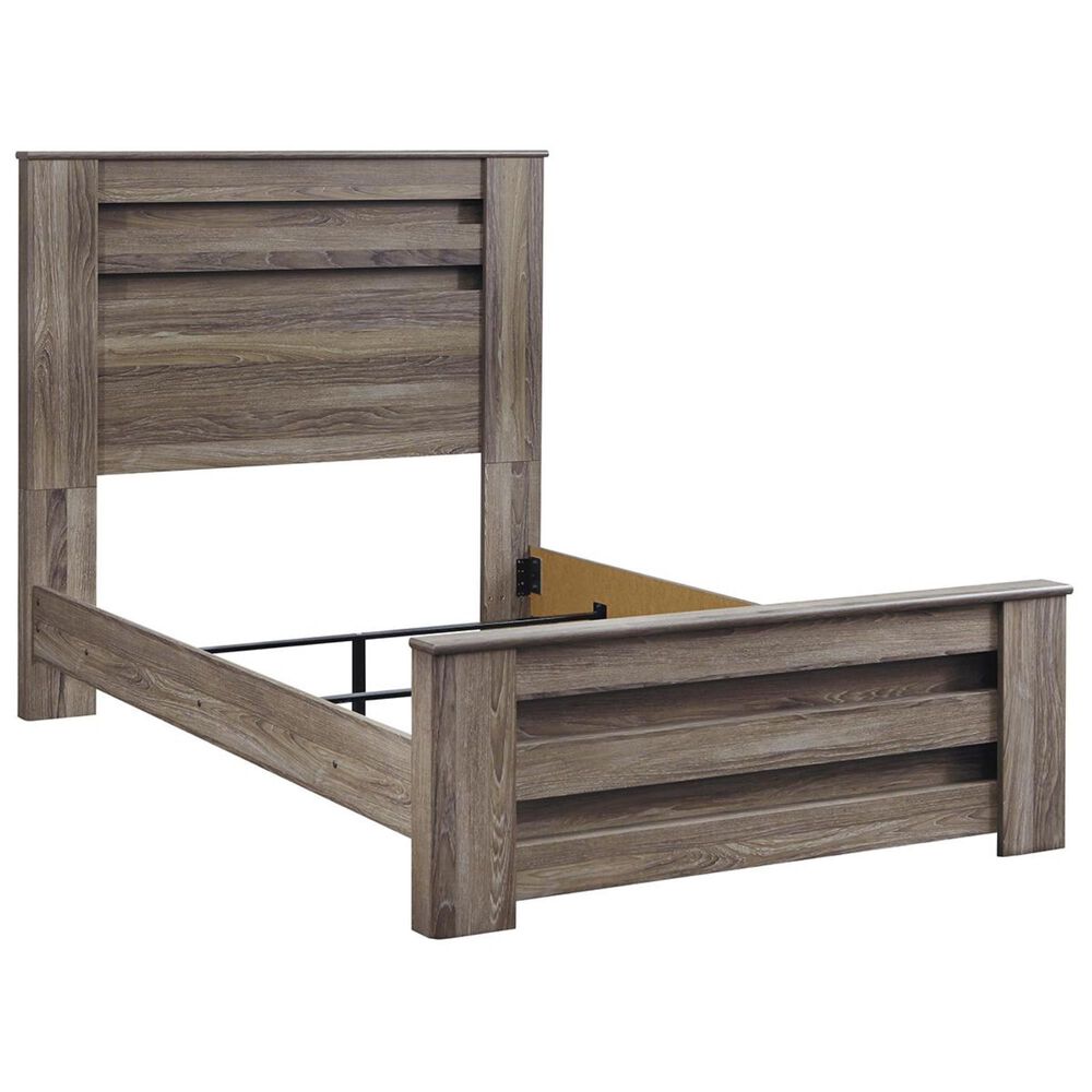 Ashley Zelen Full Panel Bed in Warm Grey, , large