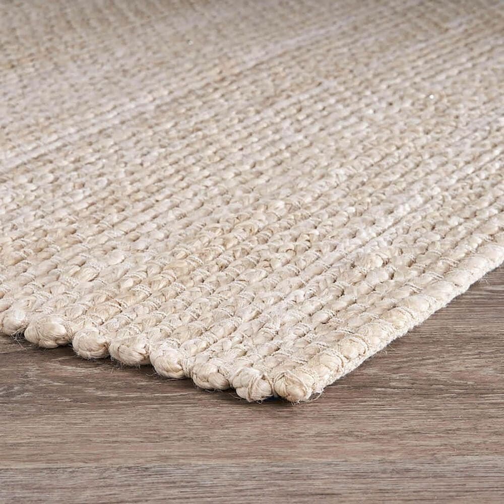 L&amp;R Resources Bleached Naturals 7&#39;9&quot; x 9&#39;9&quot; Bleach and Ivory Area Rug, , large
