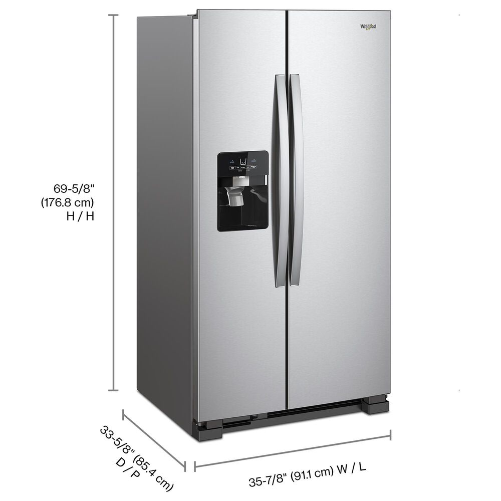 Whirlpool 2PC PKG REFER/ BLTN DISHWASHER, , large