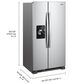 Whirlpool 2PC PKG REFER/ BLTN DISHWASHER, , large