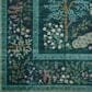 Loloi Canopy Peacock Forest Teal 2"3" x 5" Runner, , large