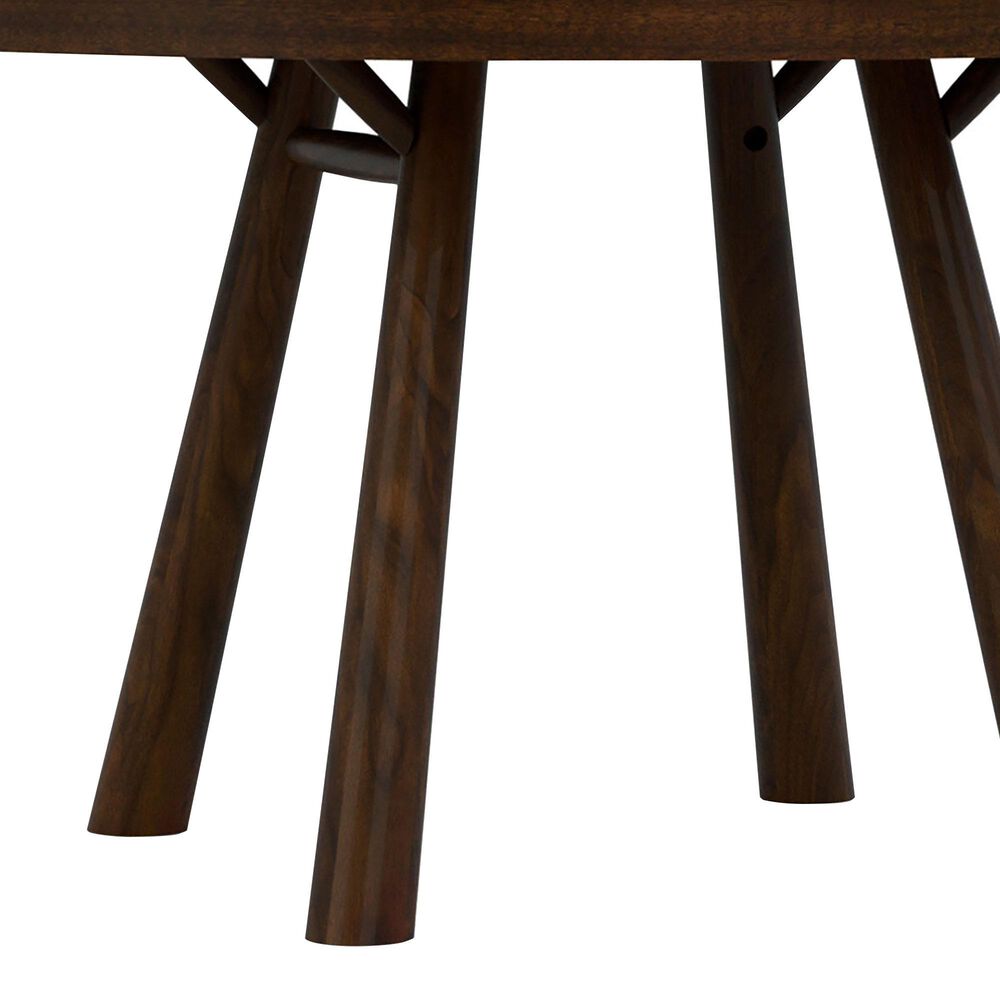 STICKLEY Hudson Valley 54&quot; Round Dining Table in Dark Roast, , large