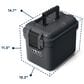 YETI LoadOut GoBox 15L Gear Case in Black Forest Green, , large