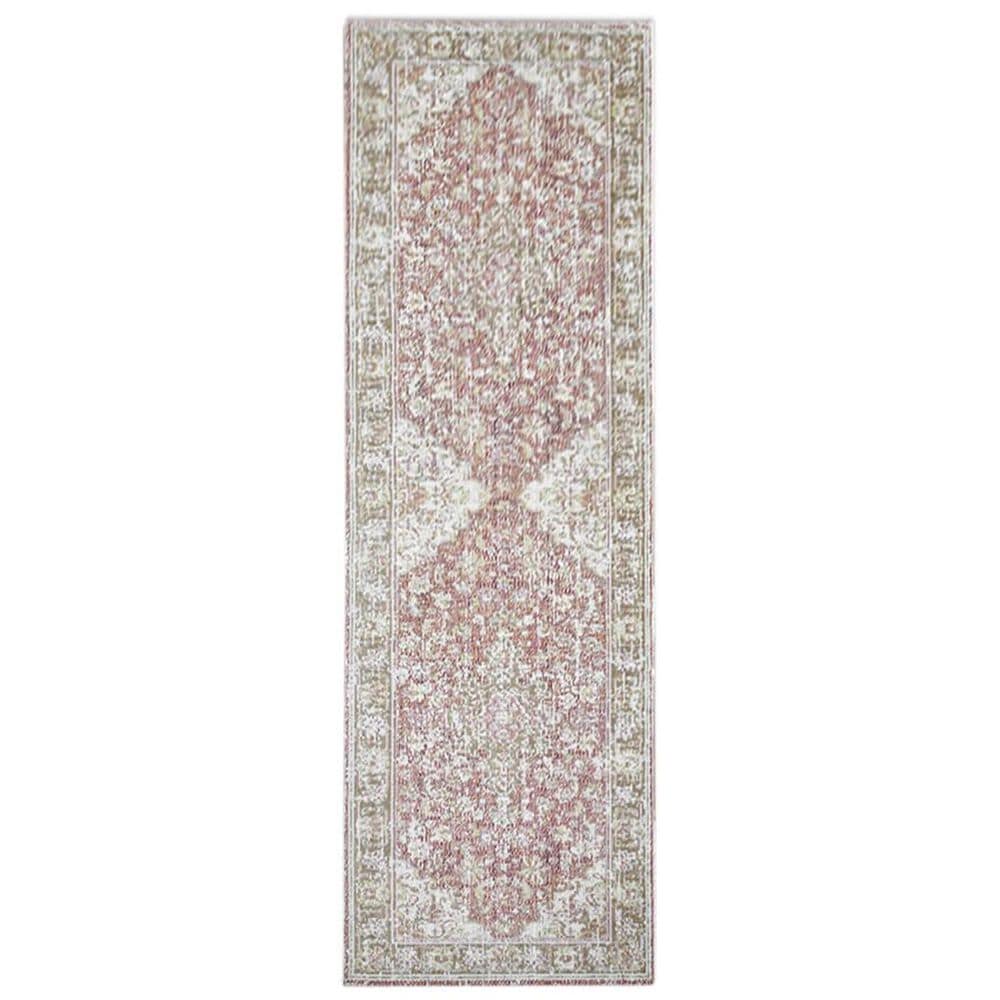 Amer Rugs Century 2"6" x 8" Pink Runner, , large