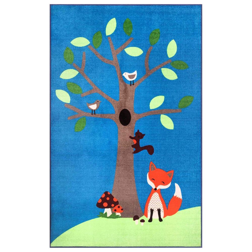 nuLOOM Giza MCGZ19A 6'7" x 9' Multicolor Kids Rug, , large