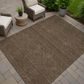 Dalyn Rug Company Soft Essentials Solid Chocolate 3" x 5" Area Rug, , large
