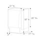 Bertazzoni 18" Dishwasher - Panel Sold Separately, , large