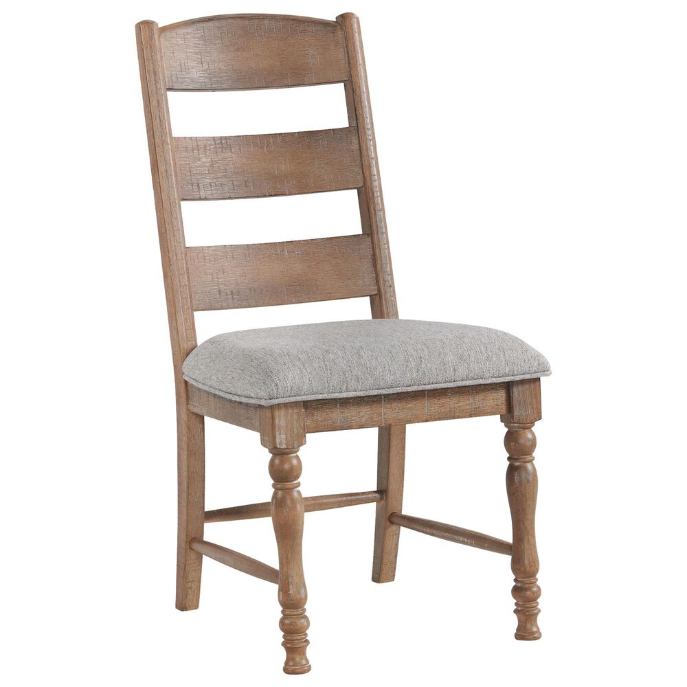 Hawthorne Furniture Highland 7-Piece Rectangular Dining Set in Rustic Sandwash, , large