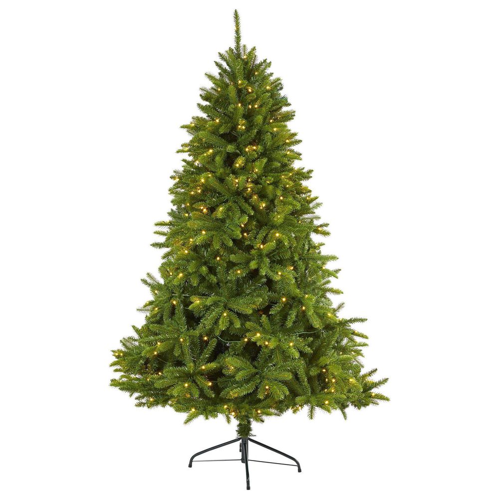Nearly Natural Inc 6' Sierra Spruce Natural Look Artificial Christmas