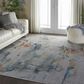 Nourison Ankara Global ANR09 8"10" x 11"10" Ivory Area Rug, , large