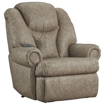 HomeStretch Kong Power Recliner in Taupe, , large