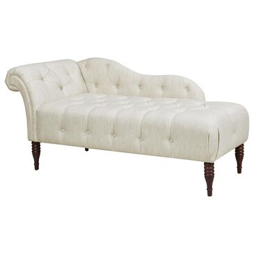 Jennifer Taylor Home Samuel Right Arm Facing Chaise Lounge in Natural White, , large