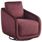 Lifestyle Solutions Lydia Swivel Accent Chair in Plum, , large