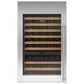 Sub Zero Integrated 30" Tall Wine Storage Door Panel with Pro Handle Left Hinge in Stainless Steel, , large