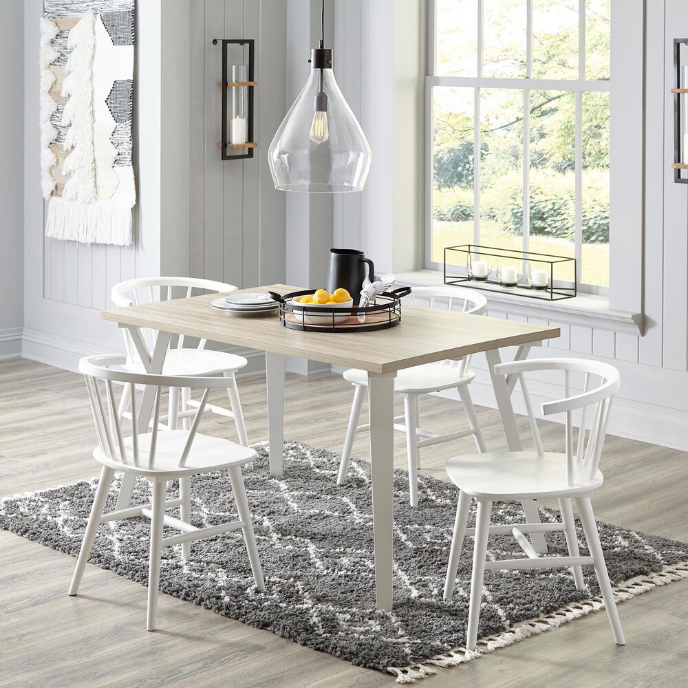 Ashley Grannen Dining Chair in White &#40;Set of 2&#41;, , large