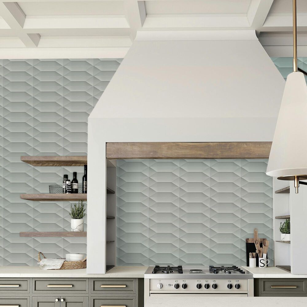 Dal-Tile Mythology Harmonia Wave 4&quot; x 12&quot; Ceramic Tile, , large