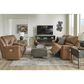 Ashley Trasimeno 2-Piece Power Reclining Living Room Set in Caramel, , large
