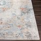 Surya Laila 10" x 14" Orange, Teal, Sage, Gray, Cream and Saffron Area Rug, , large